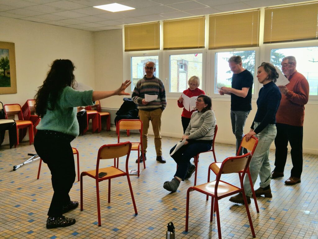 Retour sur le deuxième atelier de la troupe de théâtre éphémère.