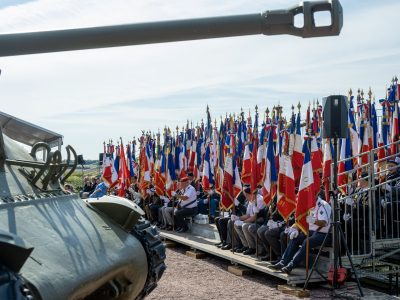 Une matinée commémorative au Mémorial de Montormel